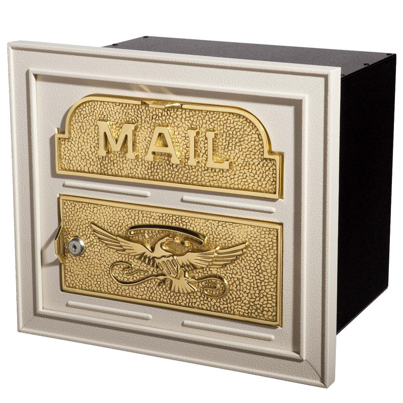 Column Insert Mailbox in Antique Bronze