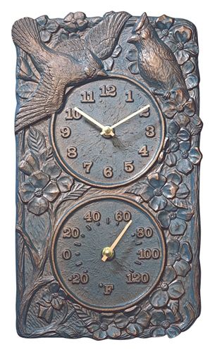 Whitehall Cardinal Combo (Clock/Thermometer)