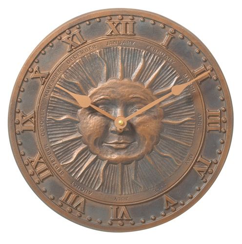 Whitehall Sunface Clock