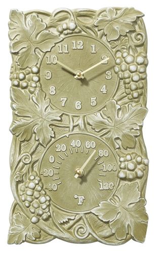 Whitehall Grapevine Combo (Clock/Thermometer)