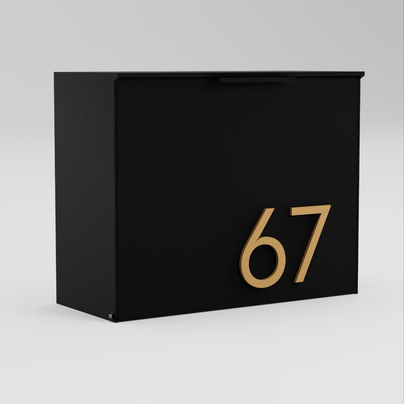 Post & Porch Cubby Wall-Mounted Mailbox
