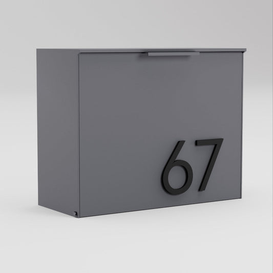 Post & Porch Cubby Wall-Mounted Mailbox
