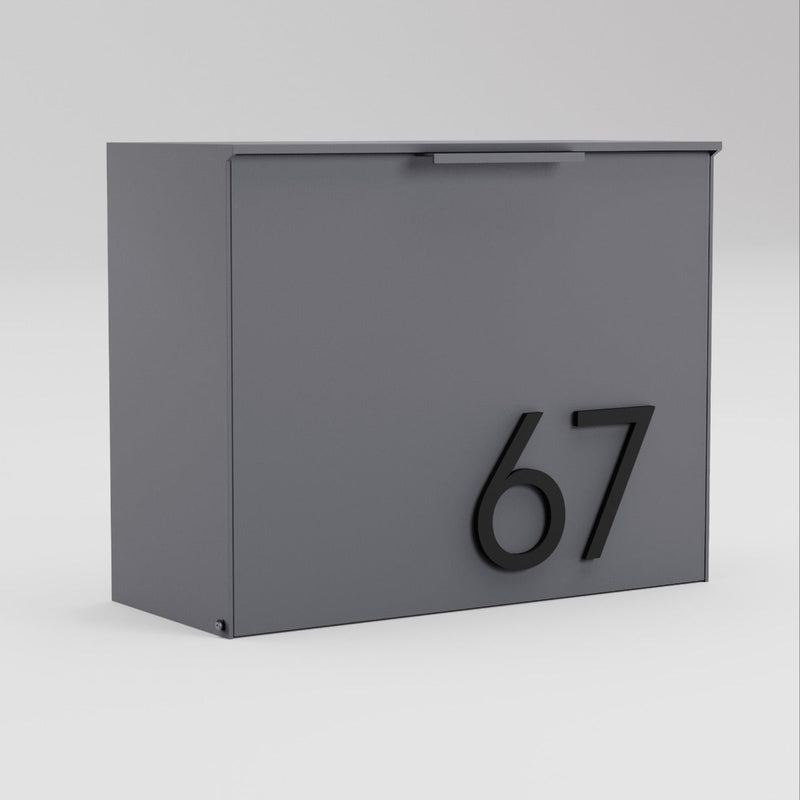 Post & Porch Cubby Wall-Mounted Mailbox