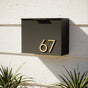 Post & Porch Cubby Wall-Mounted Mailbox