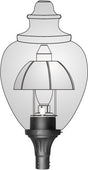 Dark Sky Reflector for Medium Fixture