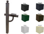 Signature Keystone Series Mailbox and Deluxe Post Packages