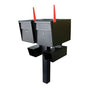 Mail Boss Ultimate High Security Locking Double Mailbox Package