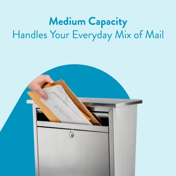 Architectural Maya Locking Wall Mount Mailbox