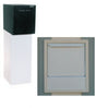 High Security Wall Mount Locking Mailbox (top only) - Black
