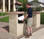  Full Service Vault - Locking Curbside Mailbox and Parcel Box 
