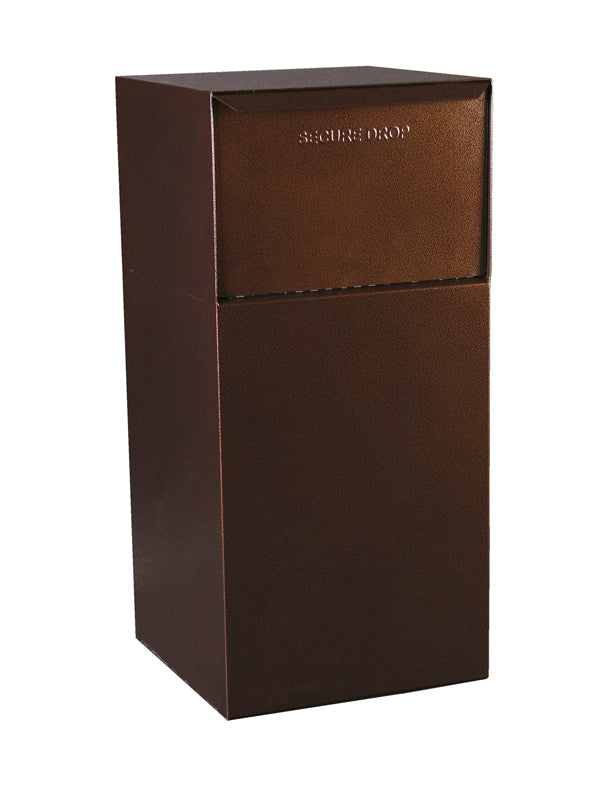 High Security Locking Mailbox with Rear Access - Copper Vein