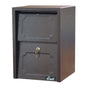 Delivery Vault Junior- Full Service Lockable Curbside Mailbox - Copper Vein