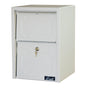 Delivery Vault Junior- Full Service Lockable Curbside Mailbox - Sand
