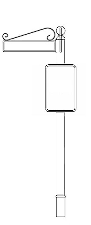 Traffic and Street Sign Package Estate Series - Rectangle Sign