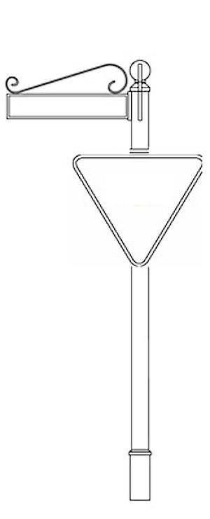 Traffic and Street Sign Package Estate Series - Yield Sign