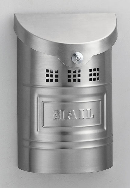 Ecco E1 Stainless Steel Modern Wall Mounted Mailbox (smaller than E2)