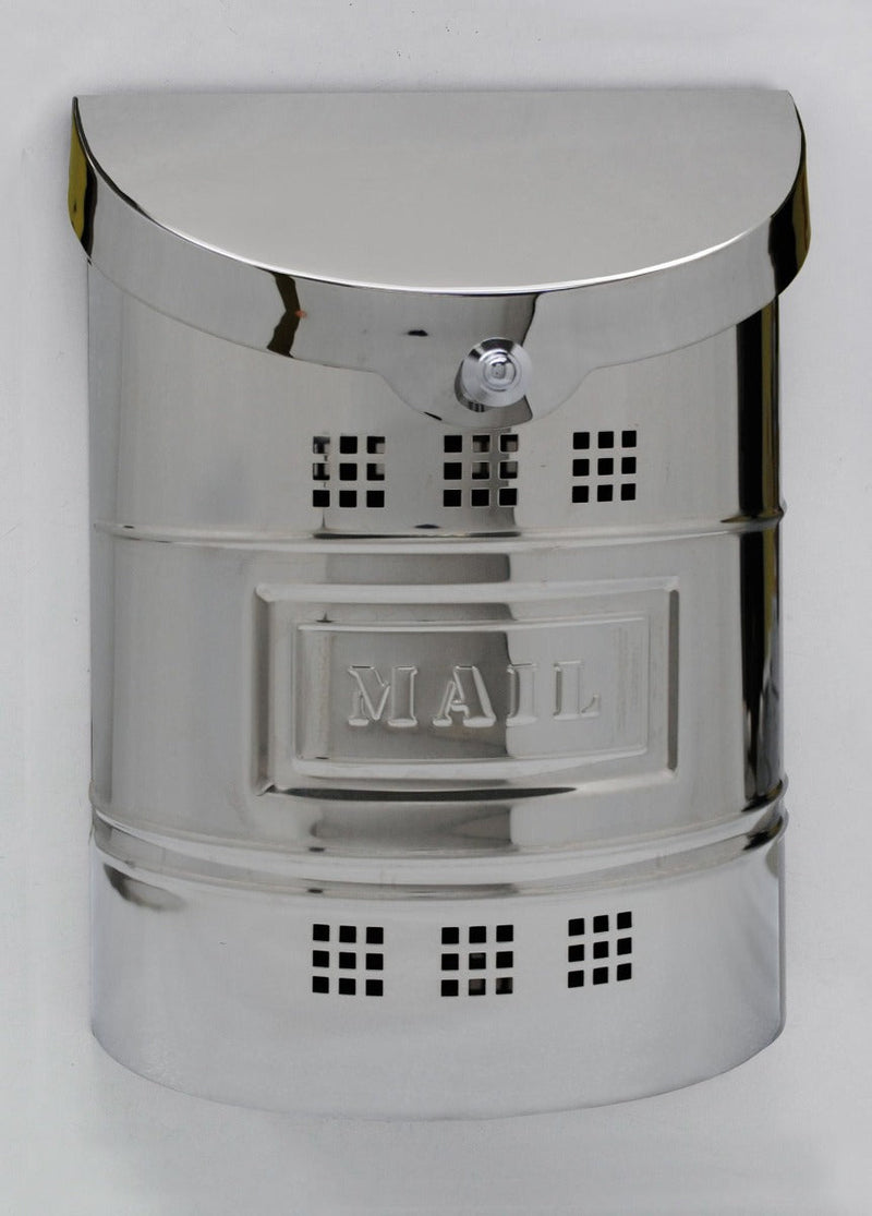 Ecco E2 Wall Mounted Stainless Steel Modern Mailbox