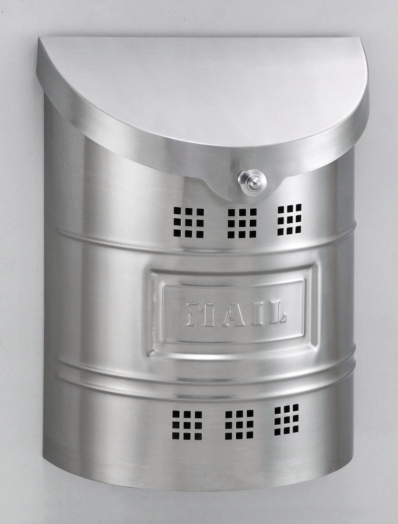 Ecco E2 Wall Mounted Stainless Steel Modern Mailbox