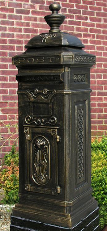 Ecco Victorian Tower Rear Access Mailbox