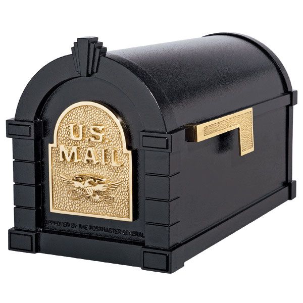 Original Keystone Series Mailbox and Deluxe Double Mount Post Packages