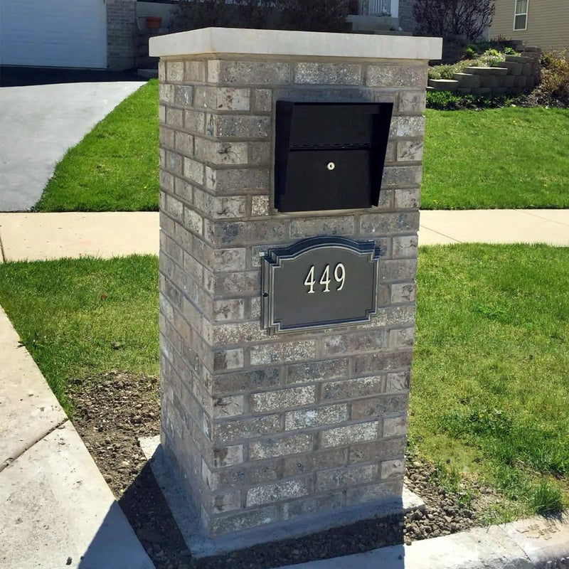 Mail Boss Mail Manager Pro Post Mount Locking Mailbox
