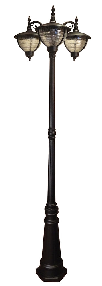 Vista Tri Light Post Lantern Set Lighting Fixture