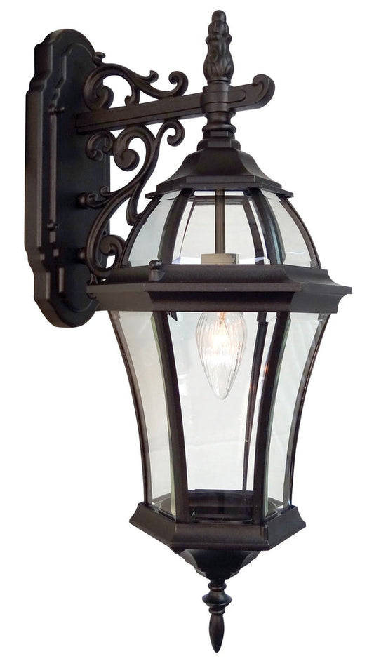 Plantation Top Mount Wall Bracket-Closed Bottom Lighting Fixture