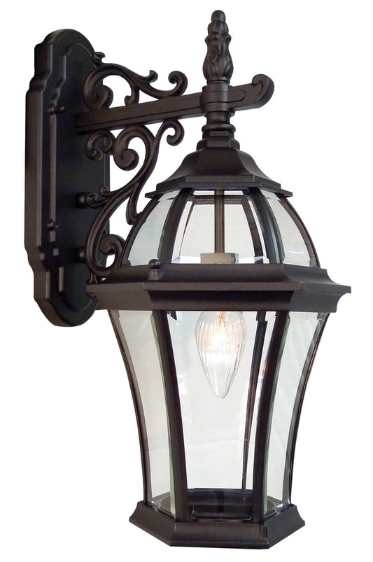 Plantation Top Mount Wall Bracket-Open Bottom Lighting Fixture