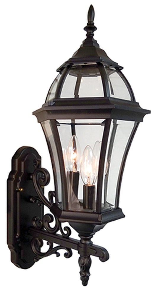 Plantation Medium Bottom Mount Wall Bracket Lighting Fixture