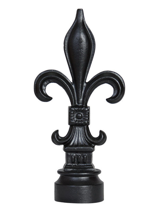 Imperial Tall Fleur De Lis Finial 2 3/8 inches OD (FIN E)