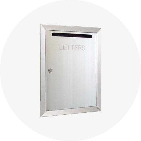 Letter drop boxes