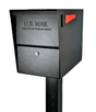 Mail Boss Package Master Locking Mailbox with Post