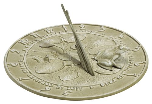 Whitehall LARGE Frog Sundial