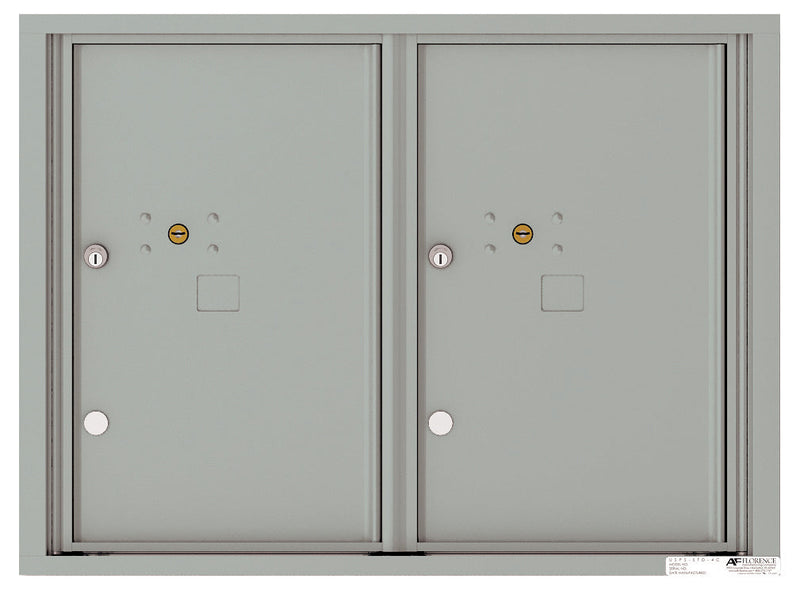 Front Loading Commercial Extra-Large Parcel Lockers-Silver Speck (SS)