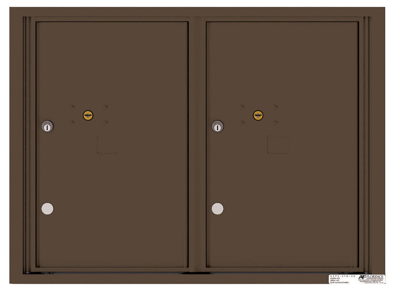 Front Loading Commercial Extra-Large Parcel Lockers-Antique Bronze (AB)
