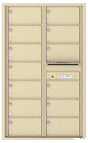 Florence 4C Horizontal Mailbox - 13 Doors - 14 Doors High Private Access