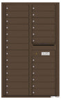 Front Loading Commercial Mailbox - 26 Tenant Doors - Double Column-Antique Bronze (AB)