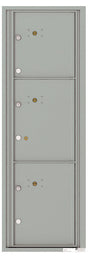 Florence 4C Horizontal Mailbox - 3 Parcel Lockers - 14 Doors High USPS Access