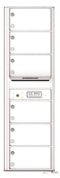 Florence 4C Horizontal Mailbox - 6 Doors - 14 Doors High Private Access