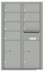 Florence 4C Horizontal Mailbox - 7 Doors, 2 Parcel Lockers - 14 Doors High USPS Access