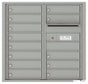 Florence 4C Horizontal Mailbox - 13 Doors - 8 Doors High Private Access