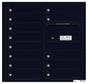 Florence 4C Horizontal Mailbox - 13 Doors - 8 Doors High Private Access