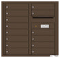 Front Loading Commercial Mailbox with 14 Tenant Compartments-Antique Bronze (AB)