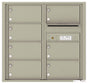 Florence 4C Horizontal Mailbox - 7 Doors - 8 Doors High Private Access