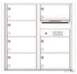 Florence 4C Horizontal Mailbox - 7 Doors - 8 Doors High Private Access