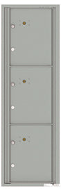 Florence 4C Horizontal Mailbox - 3 Parcel Lockers - 15 Doors High USPS Access