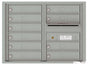 Florence 4C Horizontal Mailbox - 10 Doors - 6 Doors High Private Access
