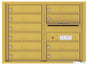 Front Loading Double Column Commercial Mailbox with 10 Tenant Doors-Gold Speck (GS)