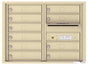 Front Loading Double Column Commercial Mailbox with 10 Tenant Doors-Sandstone (SD)