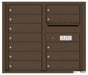 Front Loading Double Column Commercial Mailbox with 12 Tenant Doors-Antique Bronze (AB)